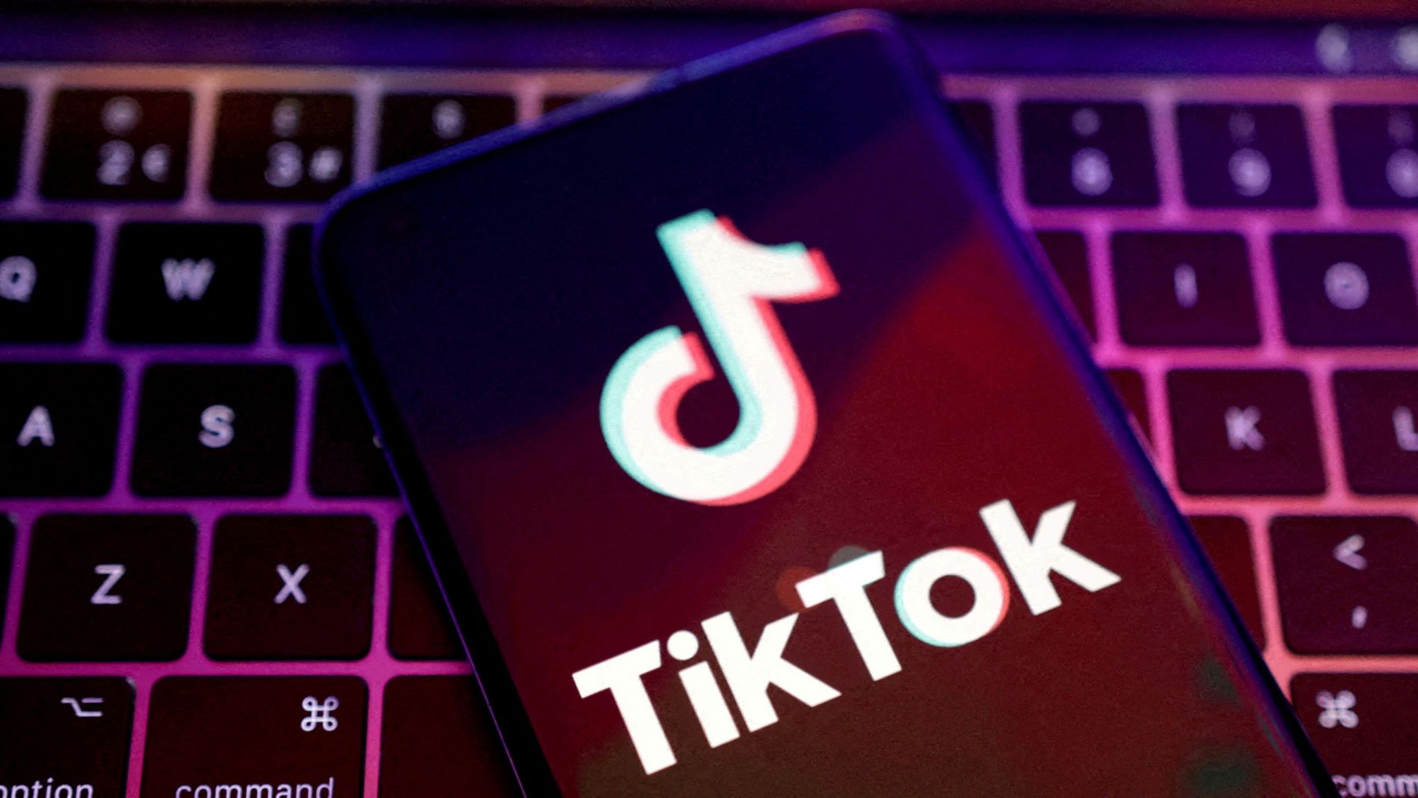 The TikTok app logo is seen in this illustration.