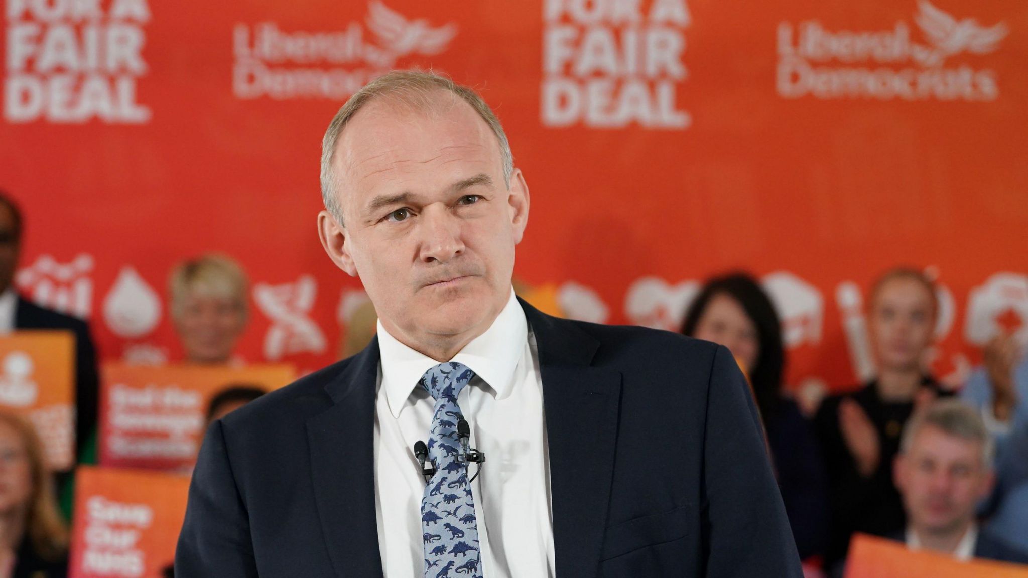 Lib Dem leader Sir Ed Davey