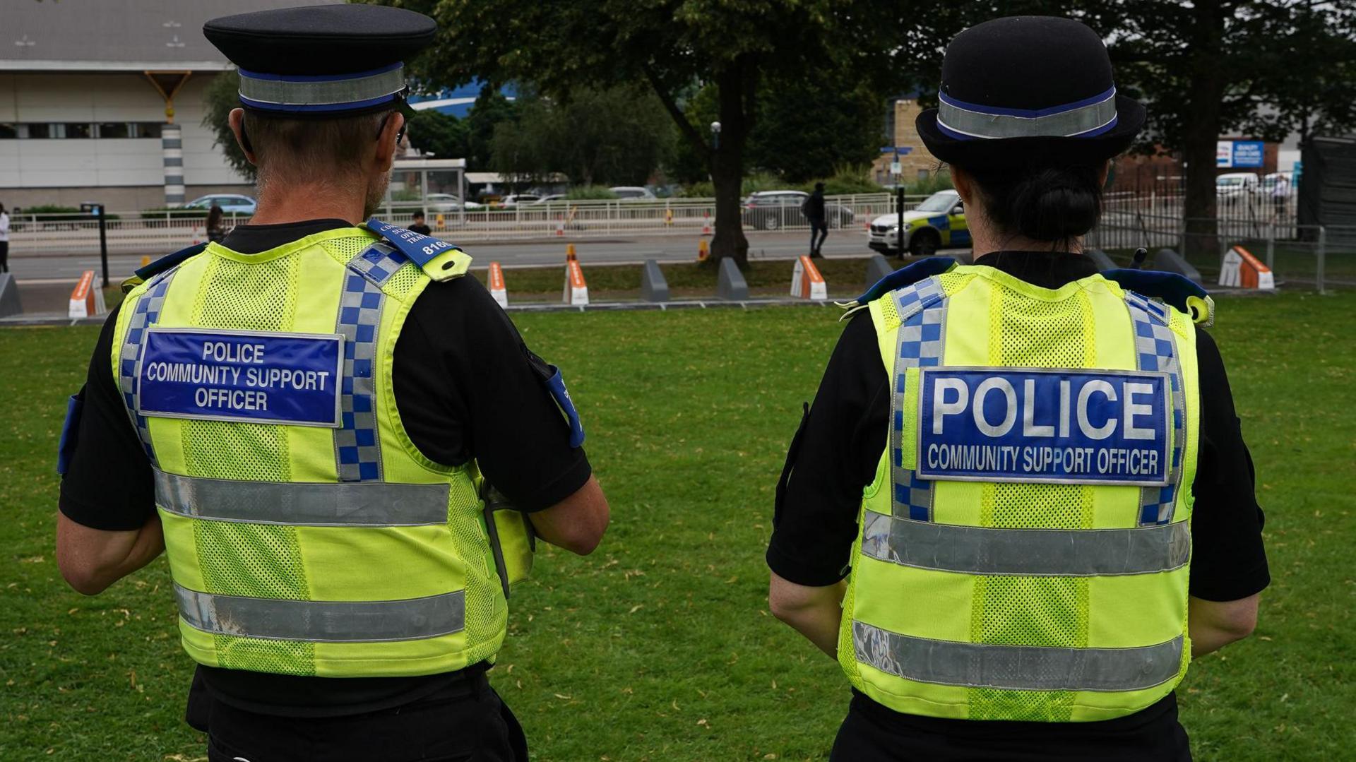 Two police community support officers